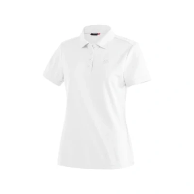 Abbildung von Maier Sports Ulrike, Damen Poloshirt, Leichtes Piqué Funktionspoloshirt für Wandern und Freizeit, dryprotec Technologie, Atmungsaktiv, NFC Chip einfaches Recycling, Schwarz, 48