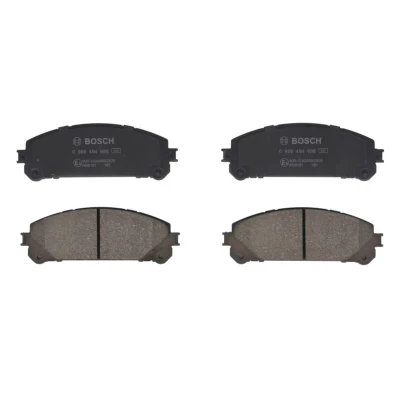 Abbildung von BOSCH 0 986 494 686 Bremsbelagsatz Low Metallic mit Anti Quietsch Blech TOYOTA: RAV4 IV Off Road, LEXUS: NX, RX III
