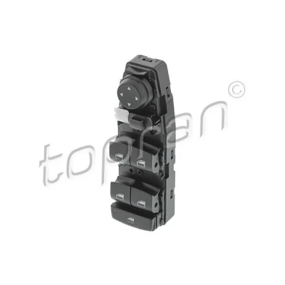Abbildung von TOPRAN 503 148 Schalter, Fensterheber fahrerseitig, vorne BMW: 3 Saloon, 2 Gran Tourer, 5 Saloon
