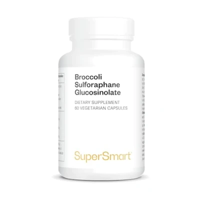 Abbildung von Broccoli Sulforaphane Glucosinolate Fördert die Verdauung Gesundheit Entgiftend Brokkoli Extrakt standardisiert an 10% Vegan Glutenfrei Supersmart