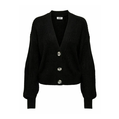 Abbildung von JDY Jdyjusty Strickjacke, Damen, Größe: XXS, Black