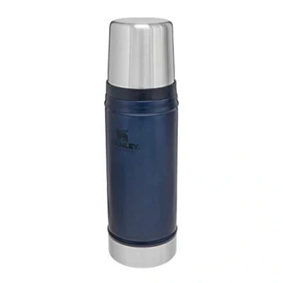 Abbildung von Stanley Classic Legendary Thermosflasche 473 ml Thermos Hält 15 Stunden Heiß Oder Kalt Edelstahl Thermoskanne BPA Frei Spülmaschinenfest Nightfall