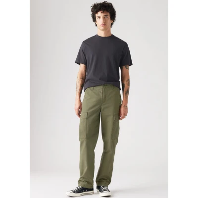 Abbildung von Levi&#039;s Straight Cargohose, Herren, Größe: 32x34, Olive night