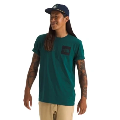 Abbildung von The North Face FINE TEE Tshirt print, Herren, Größe: Medium, Deep nori
