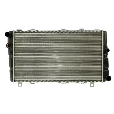 Abbildung von NRF 58250 Kühler, Motorkühlung Aluminium 488 285 34 Kühlrippen mechanisch gefügt SKODA: FELICIA 2