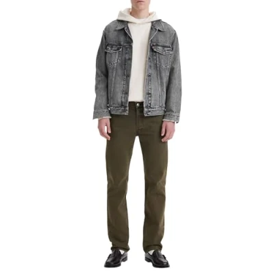 Abbildung von Levi&#039;s Herren Original 501 LEVISORIGINAL FIT Dark Indigo Worn IN, Past Life Gd, 31W / 32L