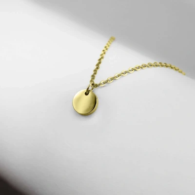 Abbildung von Ponytail&amp;Co Anhänger Mini Münze Gold