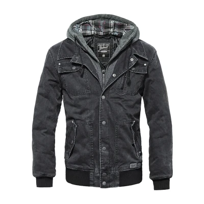 Abbildung von Brandit Dayton Jeansjacke, Herren, Größe: Small, Black