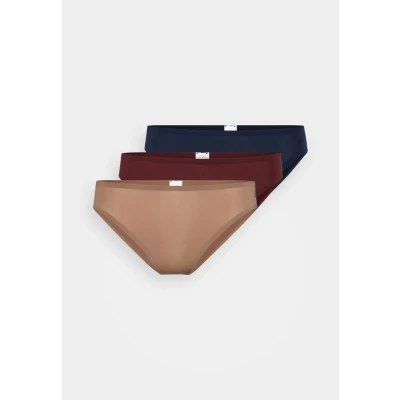 Abbildung von adidas Sportswear 3PK Bikinihose, Damen, Größe: Large, Dark blue/beige/dark red