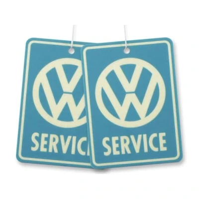 Abbildung von BRISA VW Collection Volkswagen Luft Erfrischer Duft Spender fürs Auto im T1 Bulli Bus Motiv Einzelpack (New Car/VW Service/Grün)