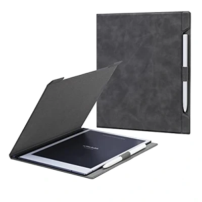 Abbildung von OLAIKE Hülle für Remarkable 2 Paper Tablet 10.3&quot; 2020, PU Leder Smart Cover mit Bulit in Magnet, Book Folio Design Stifthalter (Exklusive Vorlagen bereitgestellt)