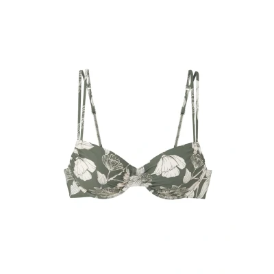 Abbildung von s.Oliver Bikinitop, Damen, Größe: 42xB, Olive creme