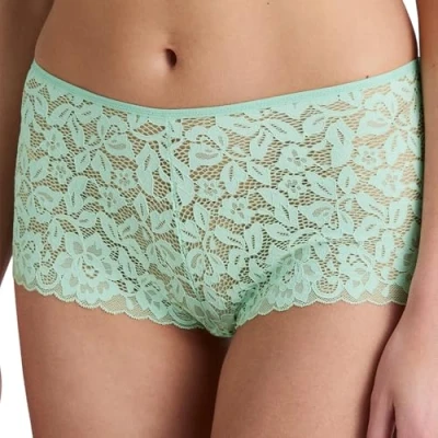 Abbildung von CALIDA Natural Comfort Lace Panty Damen, Regular Cut, mit elastischer Spitze