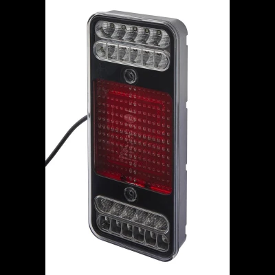 Abbildung von HELLA Heckleuchte Coluna LED 12V geschraubt/Anbau ECE/ADR/GGVS Lichtscheibenfarbe: glasklar Kabel: 500mm links/rechts Menge: 1 2VP 345 900 411