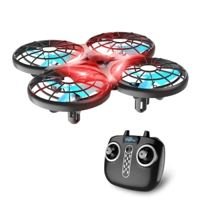 Abbildung von Loolinn Drohne für Kinder Geschenk Mini Drohne, RC Quadrocopter mit Antikollisionstechnologie/Sicher Kinder/Leicht zu fliegen / 360 Flips/Handgesteuerter Modus (Geschenk Kinder)