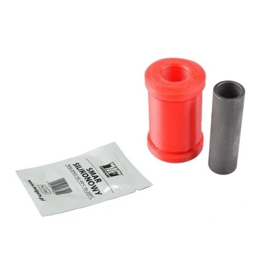 Abbildung von TEDGUM 00467868 Querlenkerlager mit Fettkappe, Montageanleitung vorne, Vorderachse unten, beidseitig PU (Polyurethan) NISSAN: Pick Up