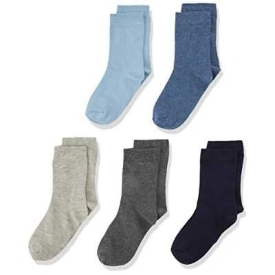 Abbildung von Minymo 5 PACK Socken für Kinder, Größe: 31 34, Dark navy