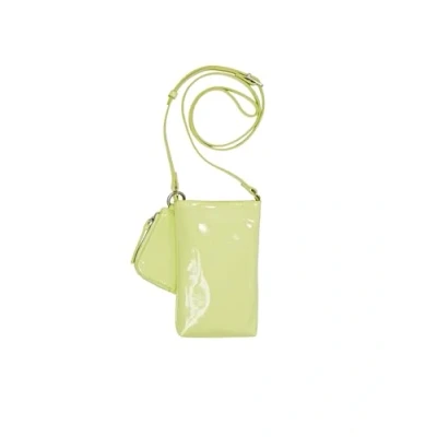 Abbildung von ESPRIT Damen 014ea1v301 Schultertasche, 760/Lime Yellow