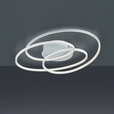 Abbildung von Trio Leuchten LED Deckenleuchte Gale 673916031, Metall Weiß matt, inkl. 38.5 Watt, Switch Dimmer