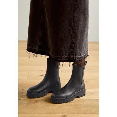 Abbildung von Tamaris Plateaustiefelette, Damen, Größe: 38, Black Schuhe