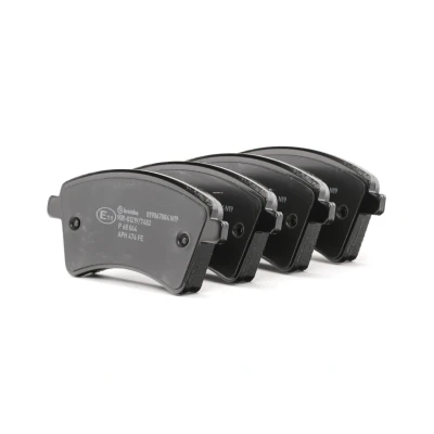 Abbildung von BREMBO P 68 044 Bremsbelagsatz exkl. Verschleißwarnkontakt mit Bremssattelschrauben Zubehör RENAULT: Kangoo II Express, / Grand
