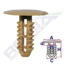 Abbildung von ROMIX C60524 Clip, Zier /Schutzleiste
