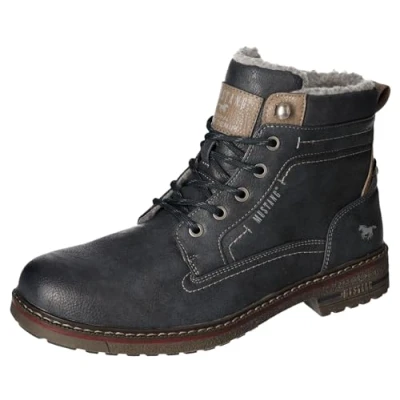Abbildung von Mustang Herren 4201 602 Stiefelette, Navy, 44 EU