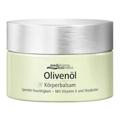 Abbildung von medipharma cosmetics Olivenöl Körperbalsam für trockene und empfindliche Haut Mit Vitamin E Sheabutter 250 ml