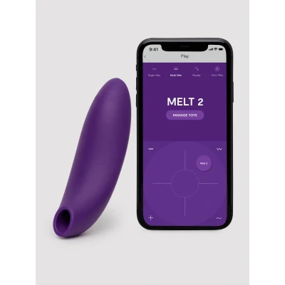 Abbildung von We vibe Melt 2 App gesteuerter Klitorisstimulator Lila