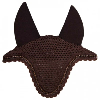 Abbildung von Kentucky Ohrnetz Long Stone &amp; Pearl Soundless Braun Warmblut