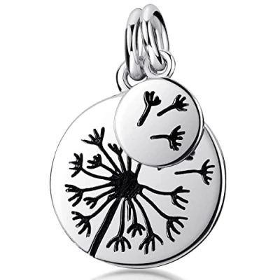 Abbildung von Materia Damen Kette mit Anhänger Silber 925 Pusteblume Kettenanhänger KA 287 K30 45cm
