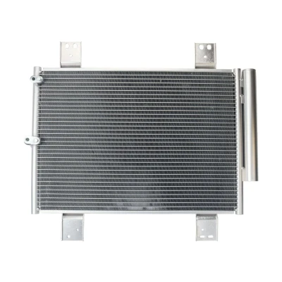 Abbildung von BOSCH 1 986 AD2 291 Klimakondensator mit Stickstofffüllung Trockner, Montageanleitung, ohne Dichtring 15,5mm 10,2mm 526mm R1234yf, R134a