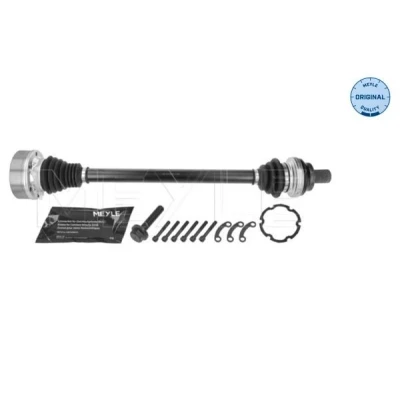 Abbildung von MEYLE 100 498 0730 Antriebswelle Hinterachse rechts 631mm 29mm VOLKSWAGEN: Passat B7 Variant, Tiguan I, Golf 5, SKODA: Octavia 2 Combi