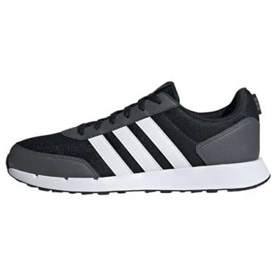 Abbildung von adidas Unisex Run 50s Shoes Schuhe, Core Black/Cloud White/Grey Six, 36 2/3 EU