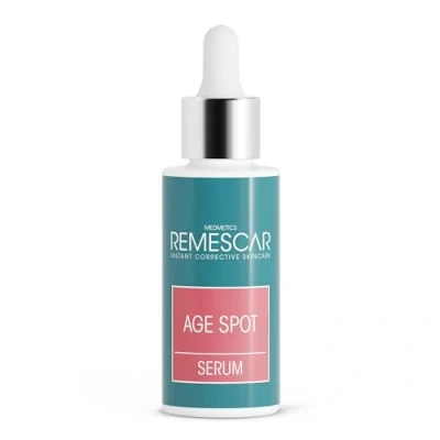 Abbildung von Remescar Serum gegen Altersflecken 30ml Age Spot Klinisch bewiesener Altersfleckentferner mit Bakuchiol, Tranexamsäure und Anti Melanogene Zucker Hyperpigmentationscreme