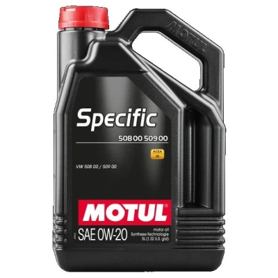 Abbildung von Motul Specific 508 00 509 0W 20 5l Motoröl 110320 KIA: cee‘d II Hatchback, Sportage III, Sportswagon, FORD: Galaxy Mk2 MPV, FIESTA 6