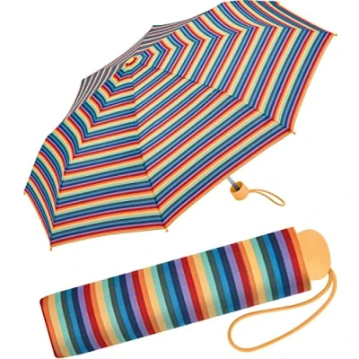 Abbildung von Esprit Kinderschirm Mini Taschenschirm Multistripes