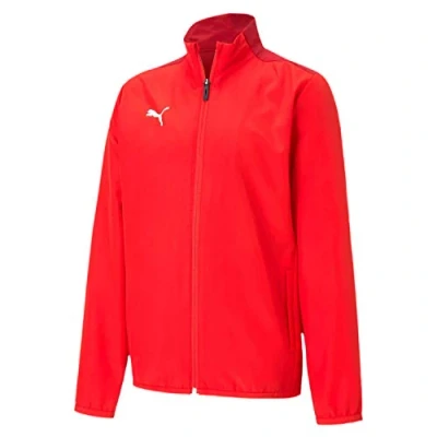Abbildung von PUMA Unisex Kinder, teamGOAL 23 Sideline Jacket Jr Trainingsjacke, Red Chili Pepper, 140