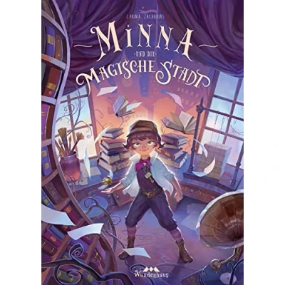 Abbildung von Minna und die Magische Stadt: Magisches Handwerk Abenteuer in einem spannenden Fantasy Kinderbuch voller Geheimnisse für Kinder Jugendliche (Wunderhaus, Band 1)
