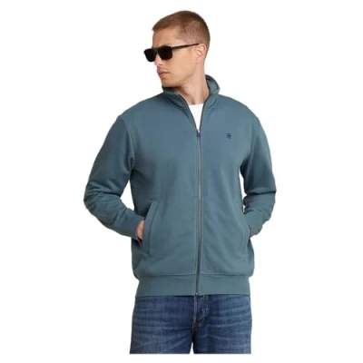 Abbildung von G STAR Nifous ZIP THRU Sweatjacke, Herren, Größe: Large, Avio