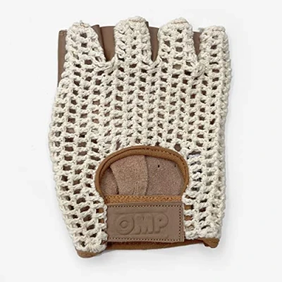 Abbildung von Omp OMPIB/747/M/XL Tazio Handschuhe Vintage Creme/Braun Leder Größe: XL