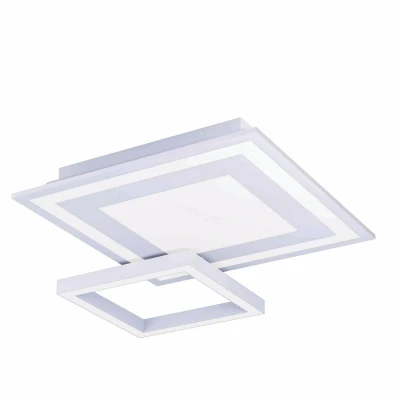 Abbildung von EGLO LED Deckenleuchte »SAVATARILA Z« in weiß aus Stahl / inkl. und fest integriert 4 x 2,7 Watt