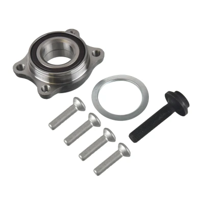 Abbildung von FEBI BILSTEIN 176510 Radlagersatz Hinterachse mit integriertem magnetischen Sensorring, ABS Sensorring 85 Schrägkugellager AUDI: A8 D3