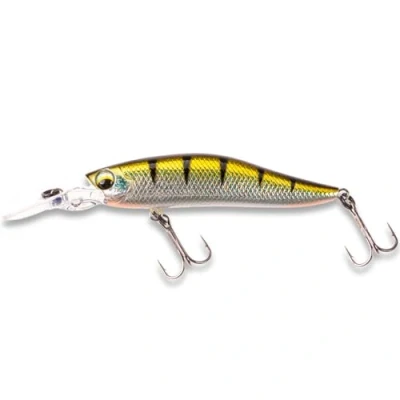 Abbildung von LMAB KØFI Flash Vibe 80 Suspending Medium Runner Twitchbait 8cm (11g) Real Perch Wobbler
