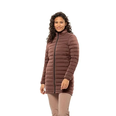 Abbildung von Jack Wolfskin Arcaden Daunenmantel, Damen, Größe: XXL, Wild ginger
