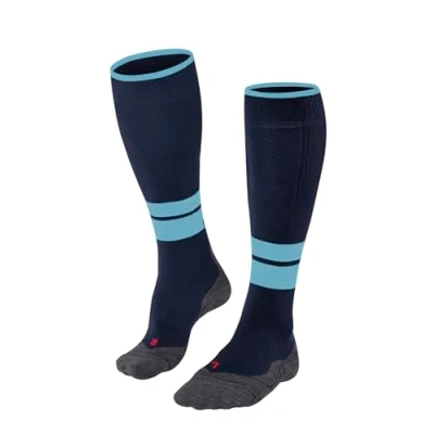 Abbildung von FALKE Herren Wandersocken TK Compression M KH Wolle Funktionsmaterial mit Kompression 1 Paar, Blau (Marine 6120) Wadenumfang W4, 39 42