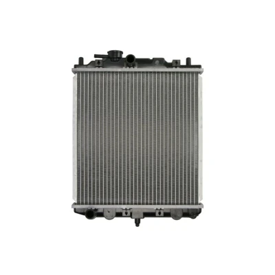 Abbildung von NRF 53673 Kühler, Motorkühlung Aluminium 350 325 16 Kühlrippen gelötet
