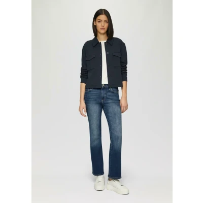 Abbildung von s.Oliver Bootcut Jeans »BEVERLY«, in Stretch Qualität, mit Nieten an den Taschen
