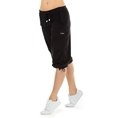 Abbildung von WINSHAPE Damen &quot;Feel Good&quot; 3/4 Wbe6 Trainingshose, Schwarz, L EU