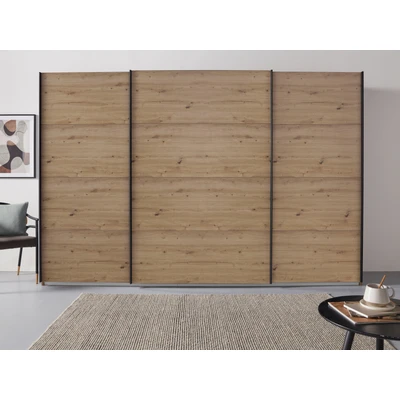 Abbildung von rauch Schwebetürenschrank »Kleiderschrank Schrank Garderobe TOPSELLER OTELI inkl. Inneneinteilung« Breiten 203/271/315/360 cm Höhen 210/229 cm, mit 3 Innenschubladen sowie zusätzlichen Einlegeböden MADE IN GERMANY
